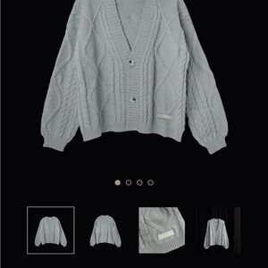 Taylor Swift Tortured Poets Department Cardigan size s